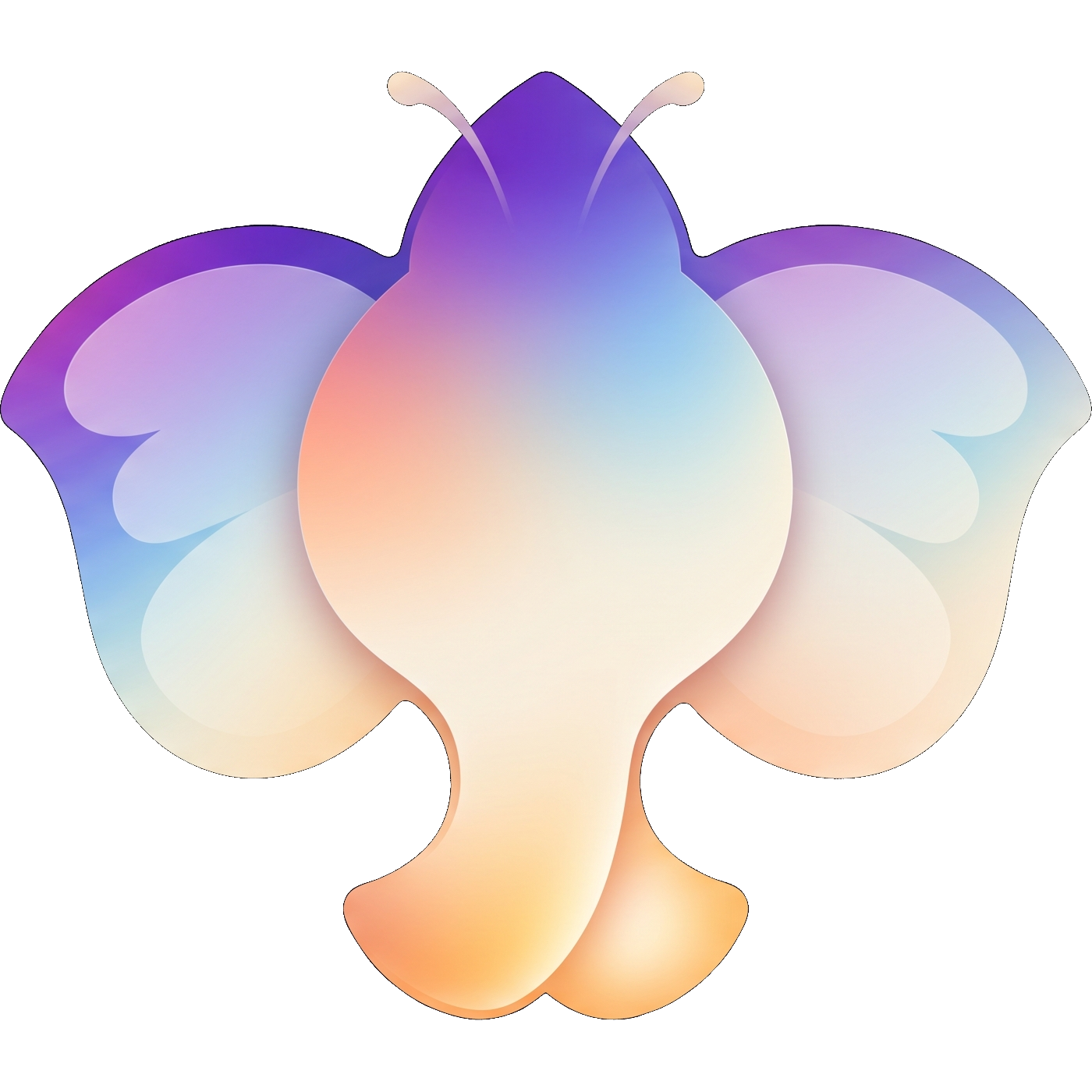 Ivory butterfly logo